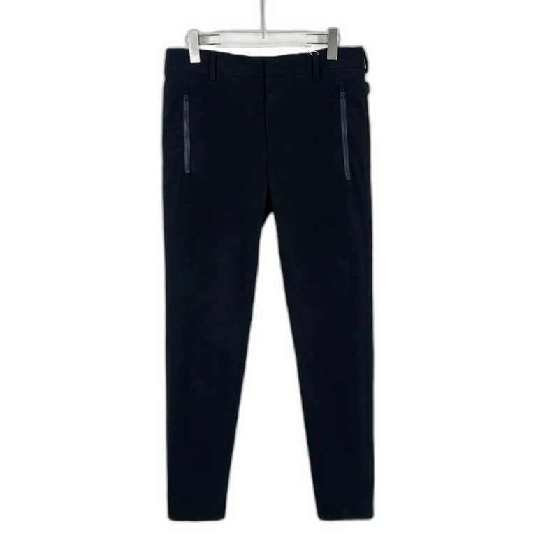 Prada Black Casual Zip Pants Size 46