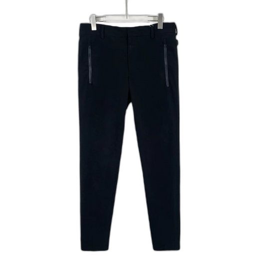 Prada Black Casual Zip Pants Size 46
