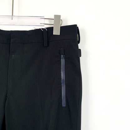 Prada Black Casual Zip Pants Size 46