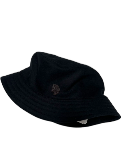 Hermes Black Bucket Hat with Tag