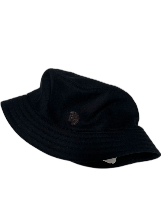 Hermes Black Bucket Hat with Tag