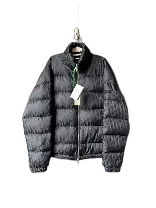 Dior Black Print Puffer Jacket
