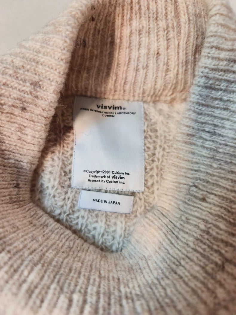 VISVIM Turtleneck Sweater Made in Japan