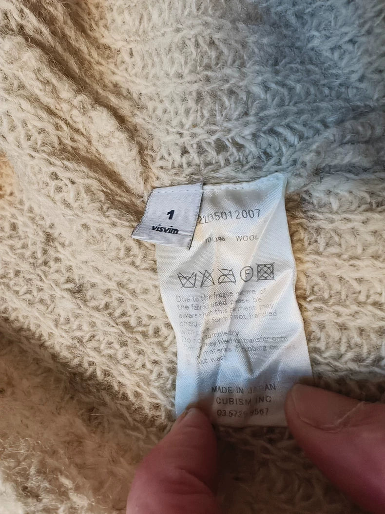 VISVIM Turtleneck Sweater Made in Japan