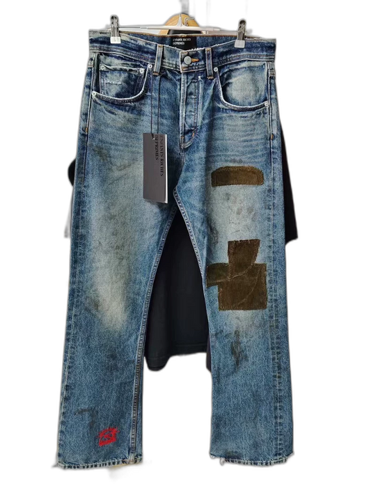 Enfants Riches Deprimes Flared Denim Pants