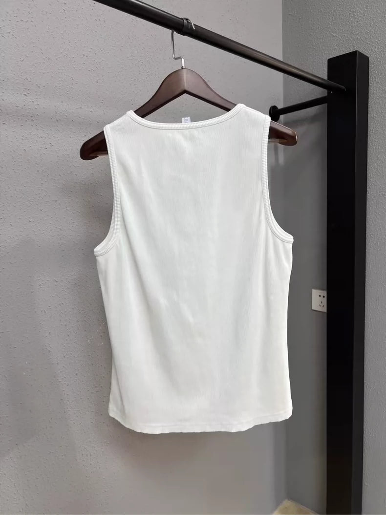 Bottega Veneta Ribbed Tank Top Size XL