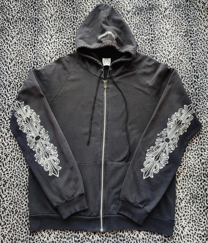 Chrome Hearts 90s Zip Hoodie