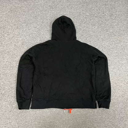 Dior Black Hooded Zip-Up Sweatshirt