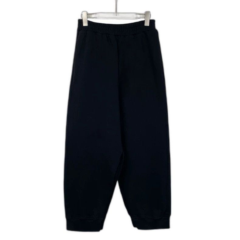 Maison Margiela Black Cotton Casual Pants