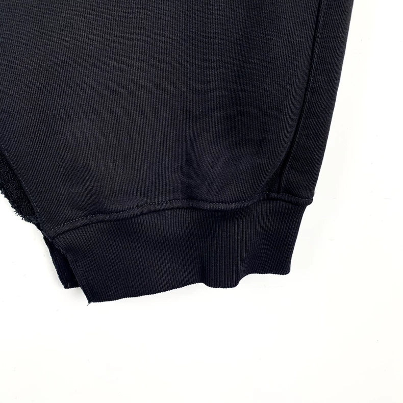 Maison Margiela Black Cotton Casual Pants