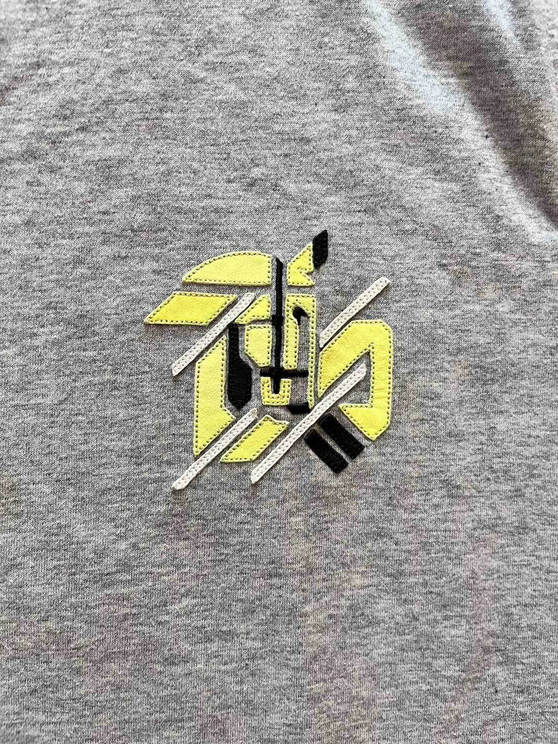 Hermes SS23 Logo Grey Short Sleeve T-Shirt