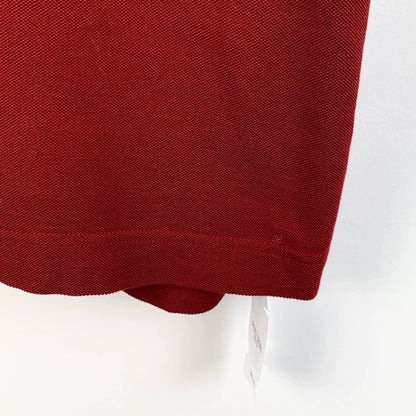 Hermes Red Pocket Cotton T-Shirt M Size