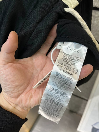 Gucci Black Zip Jacket Size Medium