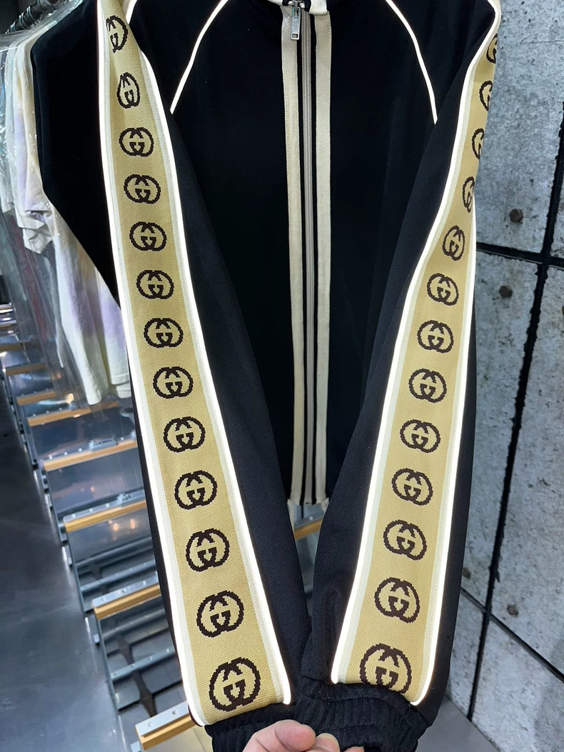 Gucci Black Zip Jacket Size Medium