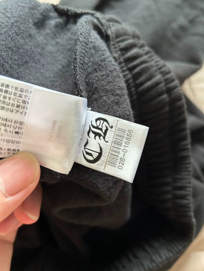 Chrome Hearts Black Letter Print Sweatpants