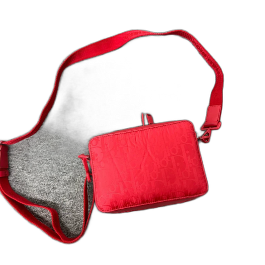 Dior By Erl Rabbit Print Bag