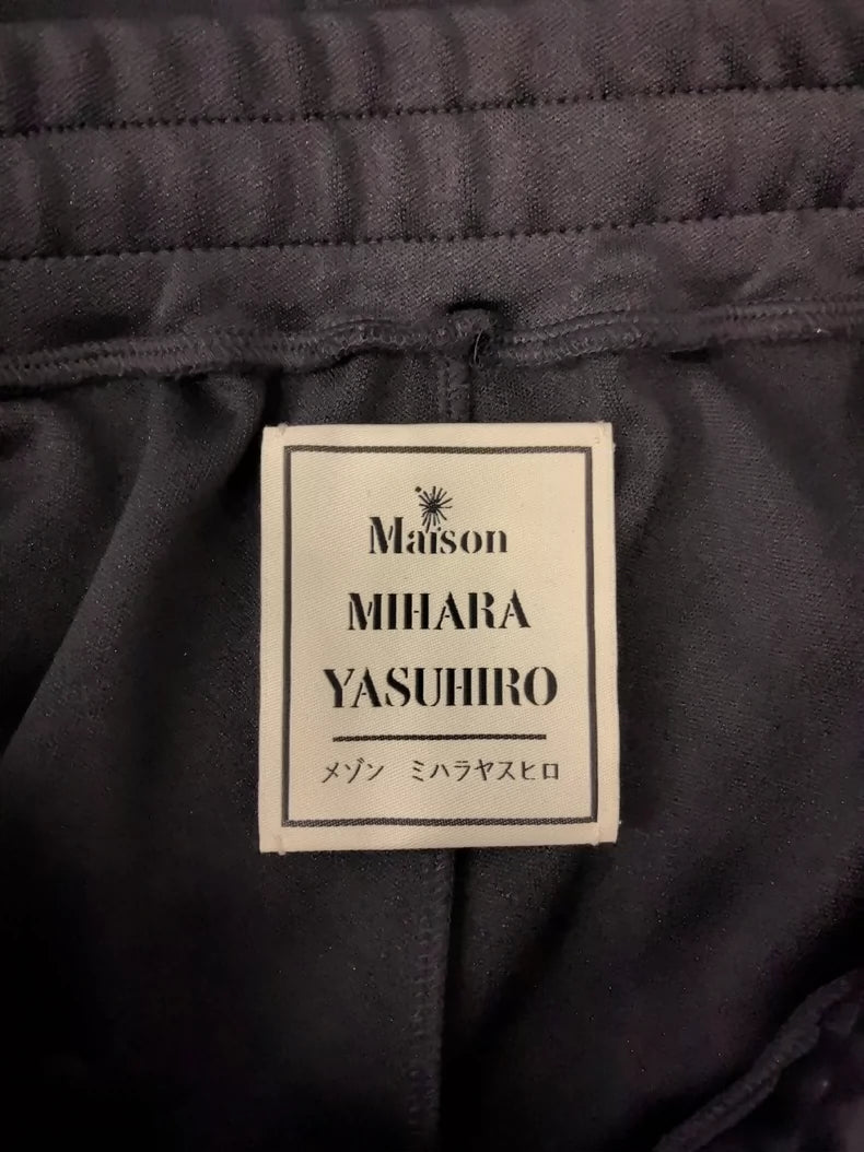 Mihara Yasuhiro Wide Leg Cropped Pants
