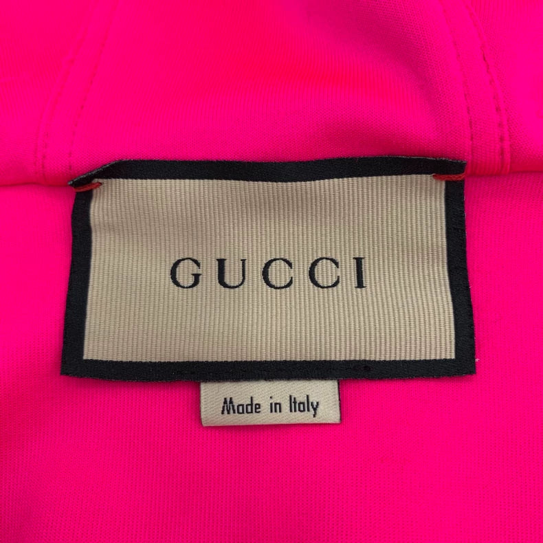 Pink Logo Hoodie with Drawstring