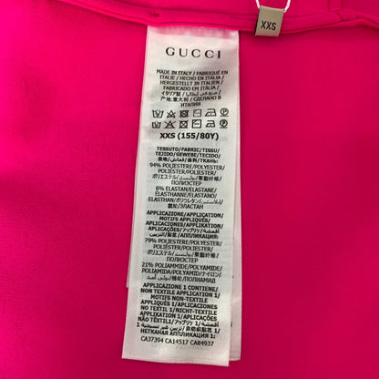 Pink Logo Hoodie with Drawstring