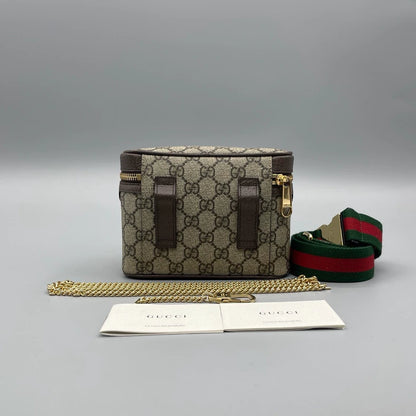 Gucci Ophidia Cosmetic Case Crossbody Bag