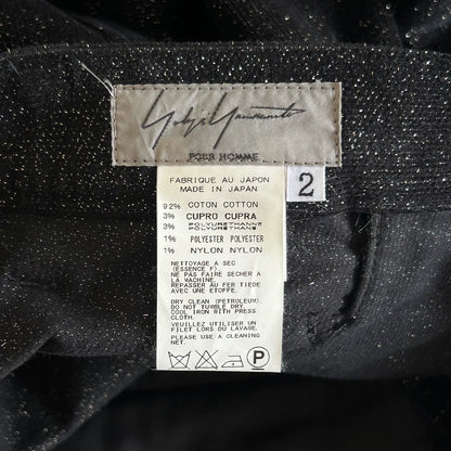 Yohji Yamamoto Starry Zip Trousers