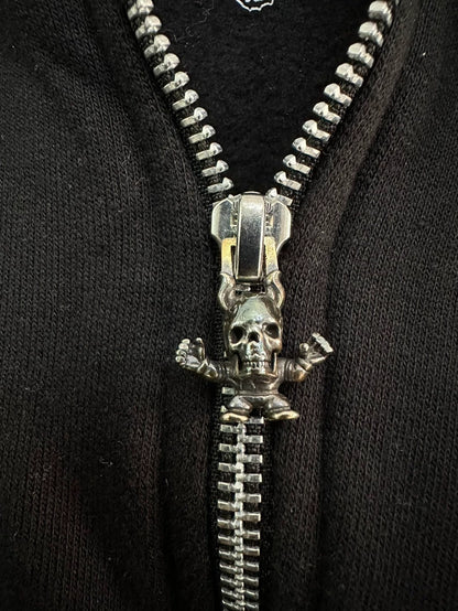 Chrome Hearts Skull Zip Hoodie Limited Edition