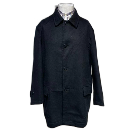 Givenchy Black Wool Coat for Men