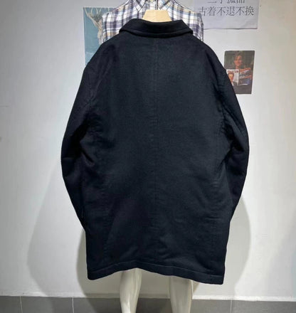 Givenchy Black Wool Coat for Men