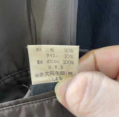 Givenchy Black Wool Coat for Men