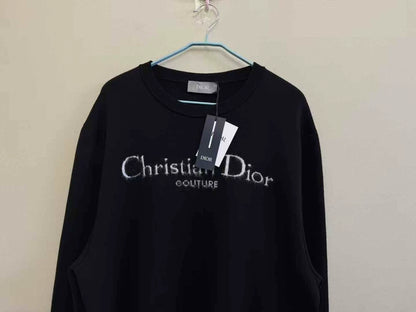 Black Logo Knit Sweater by Dior