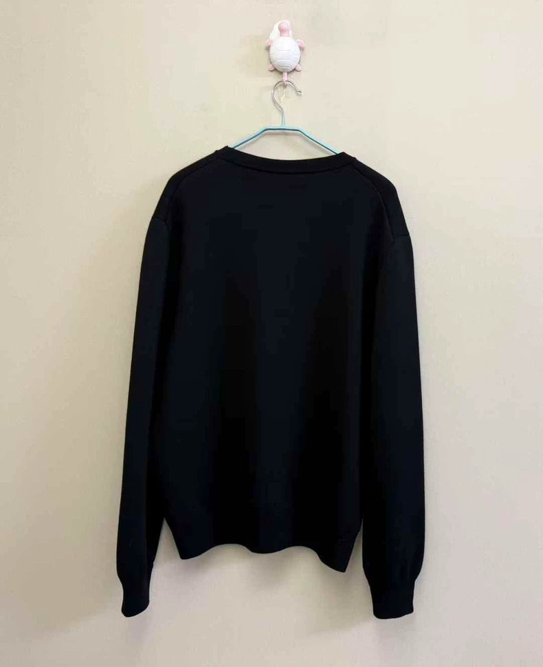 Black Logo Knit Sweater by Dior