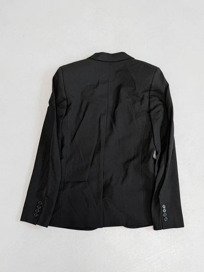 Saint Laurent Crystal Collar Smoking Blazer