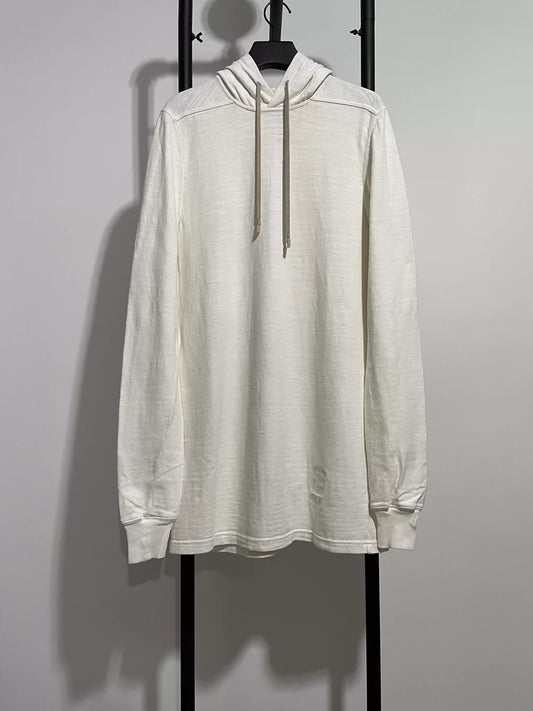 Rick Owens Long Sleeve Hoodie Sweatshirt