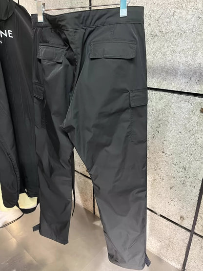 Fear of God 6th Fog Black Nylon Pants