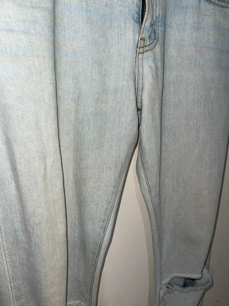 Saint Laurent Runway Sample Light Blue Jeans