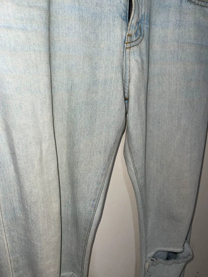 Saint Laurent Runway Sample Light Blue Jeans