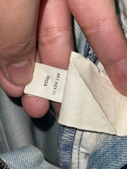 Saint Laurent Runway Sample Light Blue Jeans