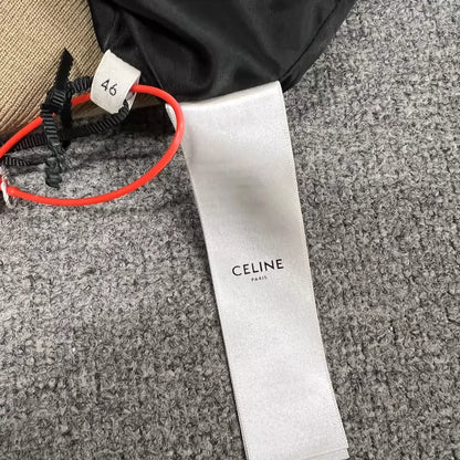 Celine Monogram Hooded Jacket Size 46