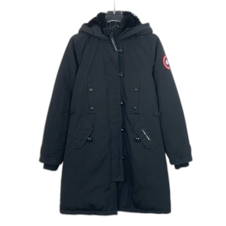 Canada Goose Black Hooded Parka Jacket