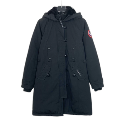 Canada Goose Black Hooded Parka Jacket
