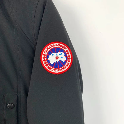 Canada Goose Black Hooded Parka Jacket