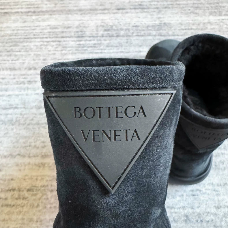 Bottega Veneta Plush Short Snow Boots-zp