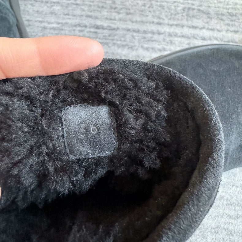 Bottega Veneta Plush Short Snow Boots-zp