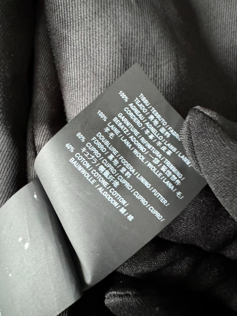 Saint Laurent 17AW Flame Leather Jacket-yf