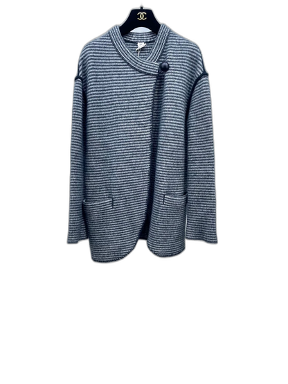 Hermes Knit One-Button Cardigan