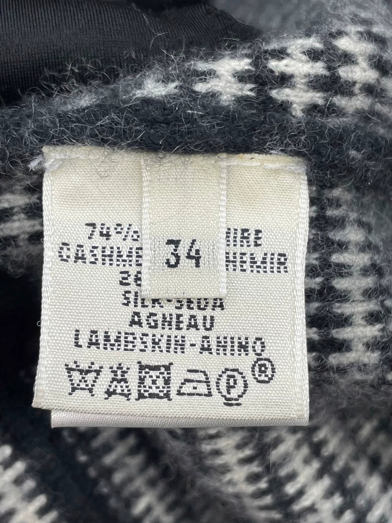 Hermes Knit One-Button Cardigan