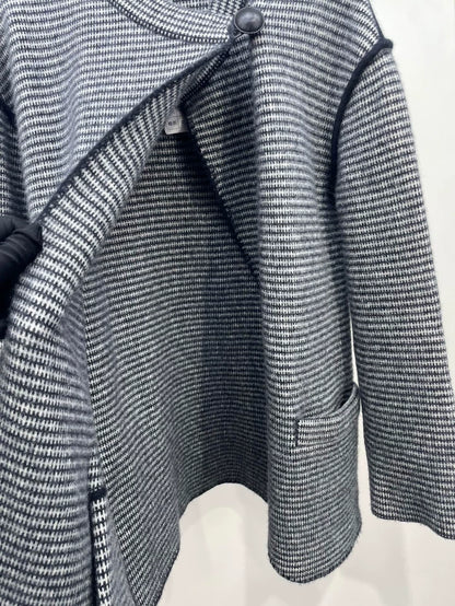 Hermes Knit One-Button Cardigan