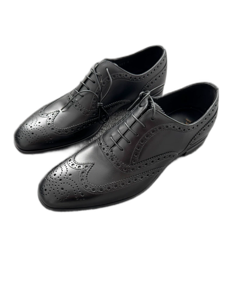 Prada Brogue Leather Shoes Size 40