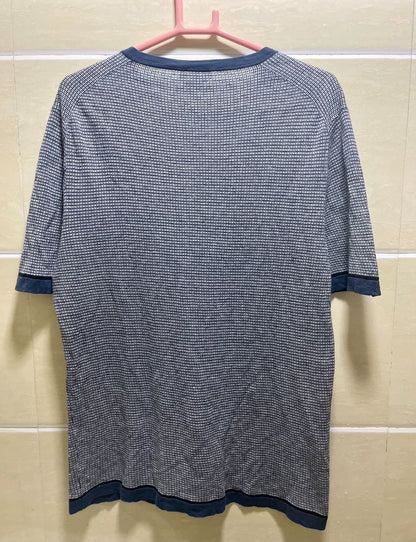 Hermes Short Sleeve Cotton Linen T-Shirt