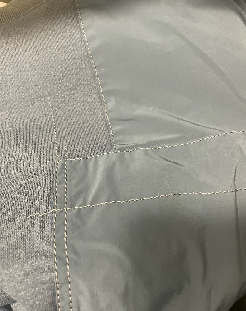 Hermes Patchwork Lightweight Sweatshirt